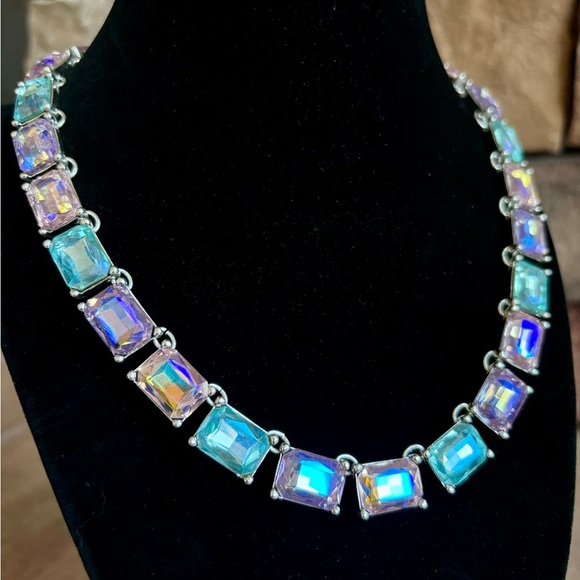 Kirks’s Folly Iridescent Gemstone Necklace - Picture 1 of 7